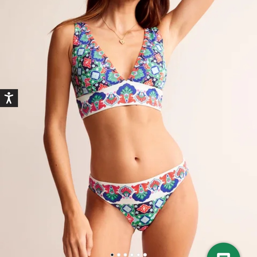 EUC (tried on and washed) Boden Bikini size 16/18